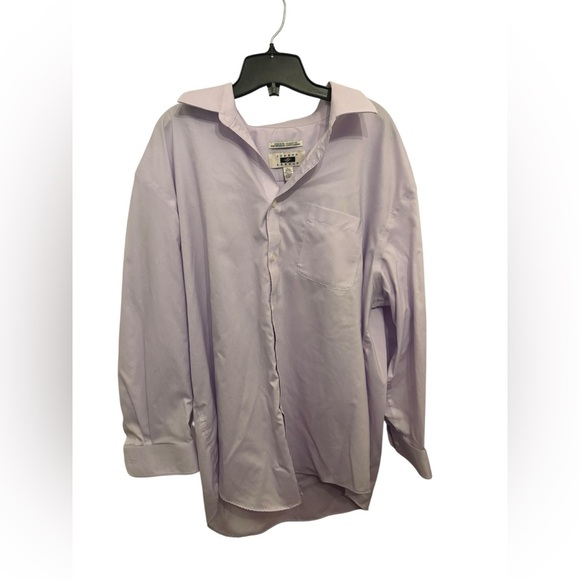 Joseph Abboud Light Purple Classic Fit High Quality Shirt with an Oversized look - Picture 1 of 3